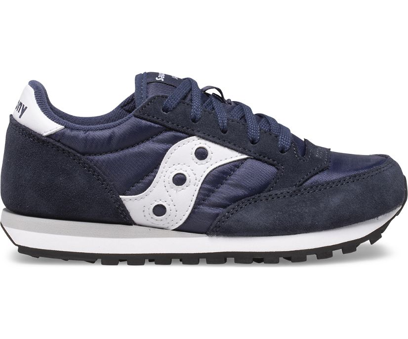 Saucony Jazz Original Kids' Sneakers Navy / White | Canada 880CTVE